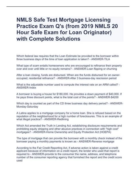 20 hour pre license test hard|Licensing/NMLS/SAFE Exam Megathread : r/loanoriginators.